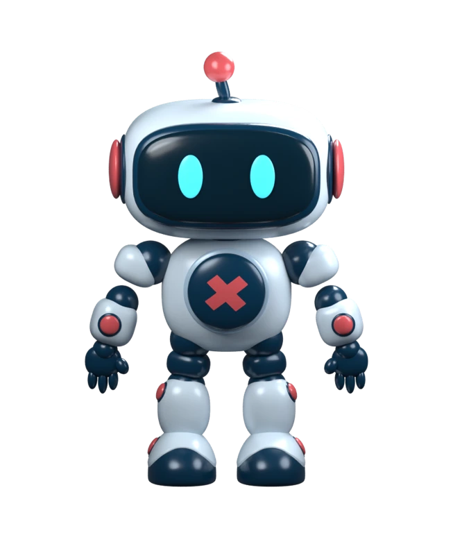 MultiSocial robot mascot